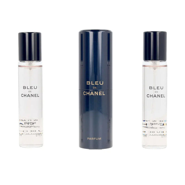 chanel bleu parfum edp vapo twist spray refillable 3 x 20 ml