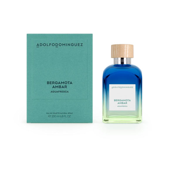 adolfo dominguez agua fresca bergamota ambar edt vapo 200 ml