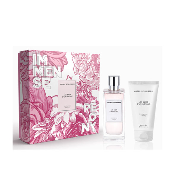angel schlesser les eaux d un instant immense peony estuche 2 pz