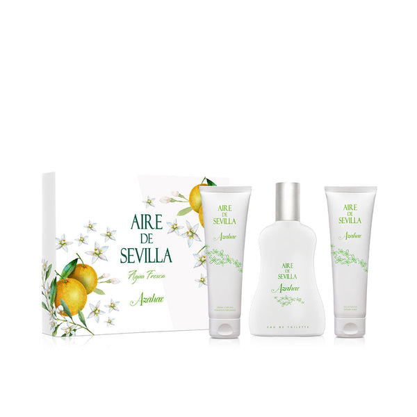 aire sevilla aire de sevilla agua fresca de azahar estuche 3 pz