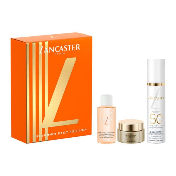 lancaster sun perfect illuminating cream spf50 estuche 3 pz