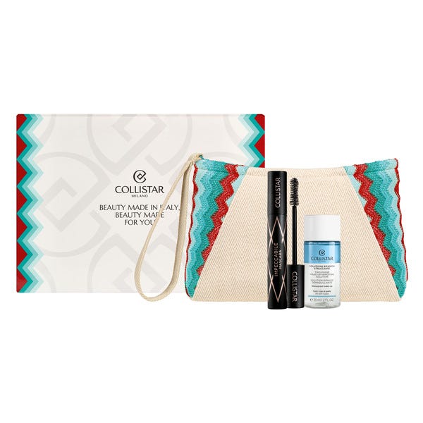 collistar impeccabile mascara de pestanas estuche 3 pz