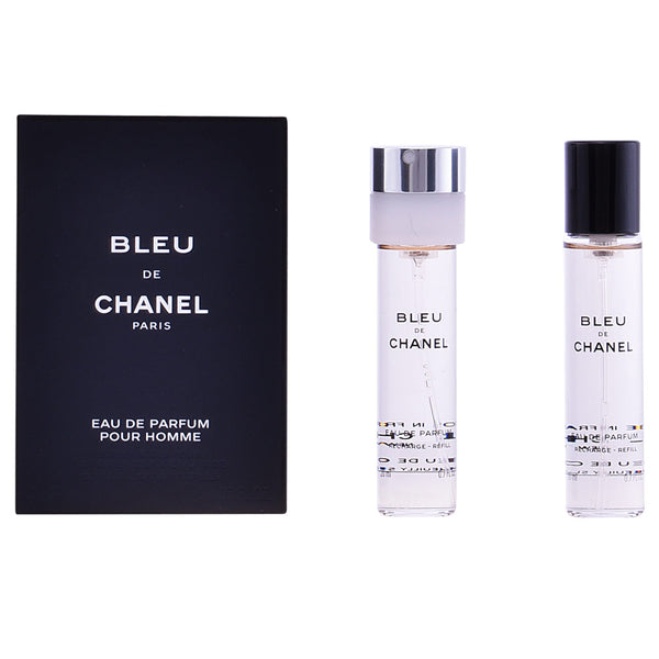 chanel bleu eau de parfum recargas vaporizador 3 x 20 ml