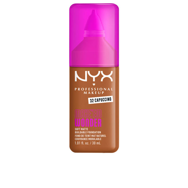 MAKE'EM WONDER foundation #32-Cappuccino 30 ml