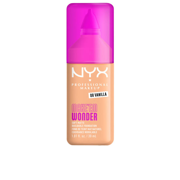 MAKE'EM WONDER foundation #08-Vanilla 30 ml