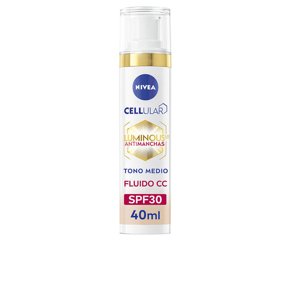 LUMINOUS 630º ANTIMANCHAS CC fluido SPF30 #medio 40 ml