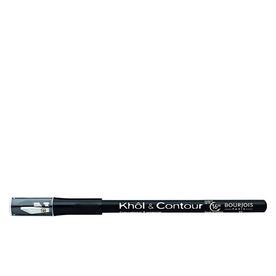 KHÔL &amp; CONTOUR lápiz de ojos #01-noir issime 1,2 gr