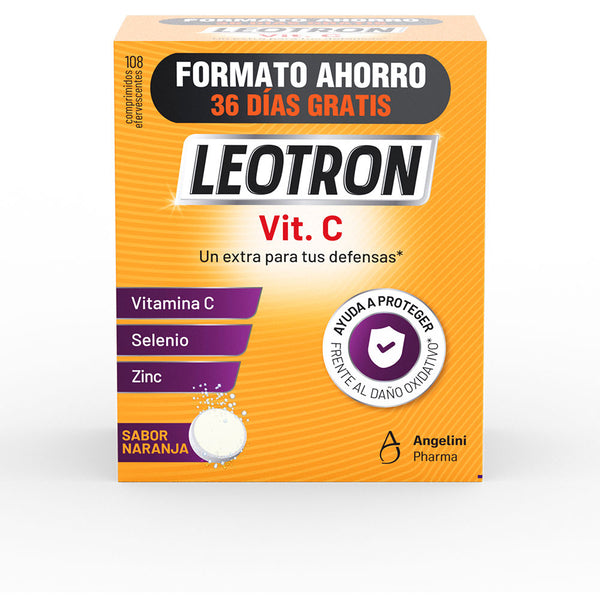 VITAMINA C triple acción comprimidos efervescentes 72 + 36 de regalo #Naranja 54 u