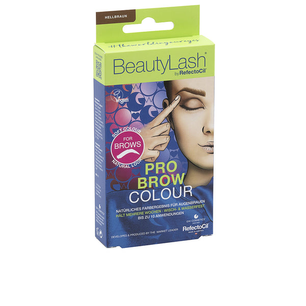 BEAUTYLASH PRO BROW COLOUR kit tinte cejas #Castaño claro 1 u