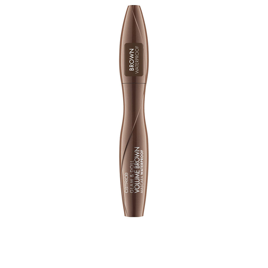 GLAM&DOLL máscara de pestañas volumen waterproof #brown 10 ml