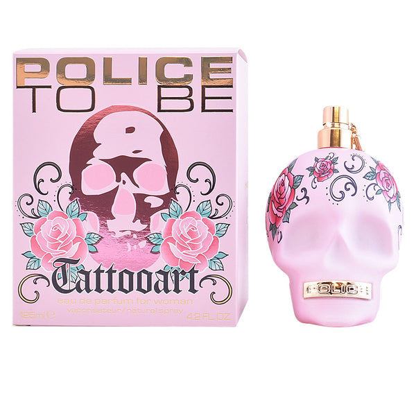 police to be tattoo art for woman eau de parfum vaporizador 125 ml