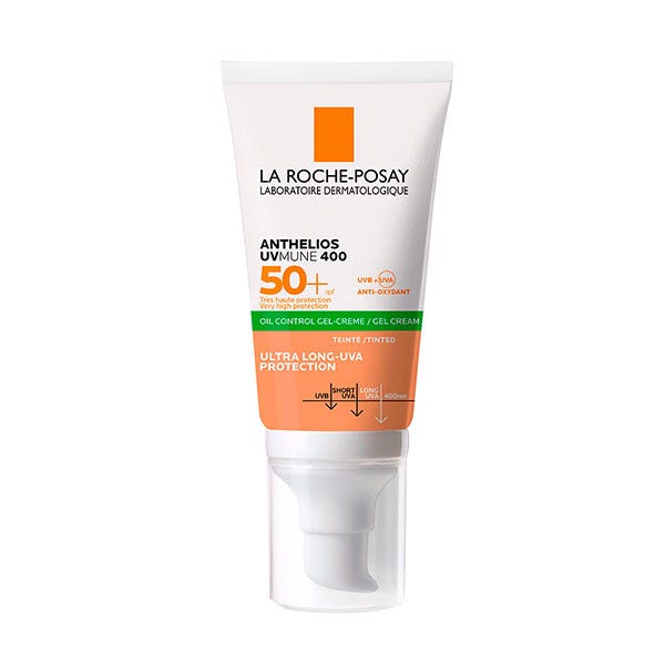 la roche posay anthelios uv mune 400 oil control gel crema con color protector solar spf50 50 ml