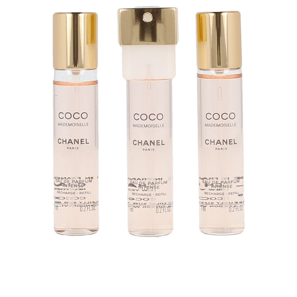 chanel coco mademoiselle eau de parfum vaporizador twist spray refills 3 x 7 ml