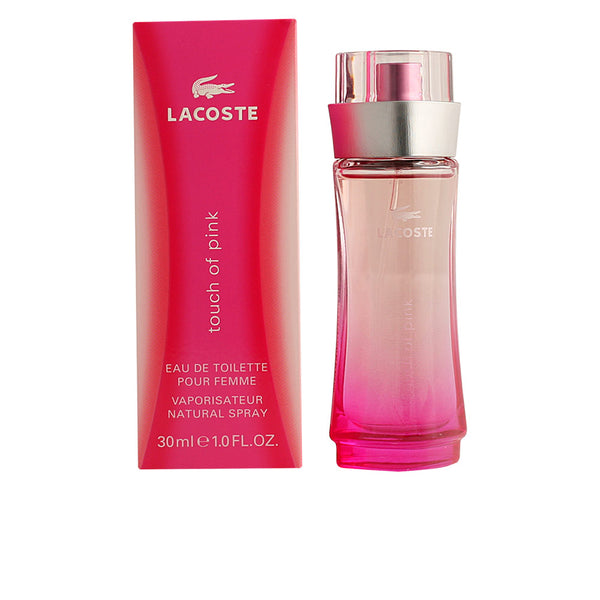 lacoste touch of pink pour femme eau de toilette vaporizador 30 ml