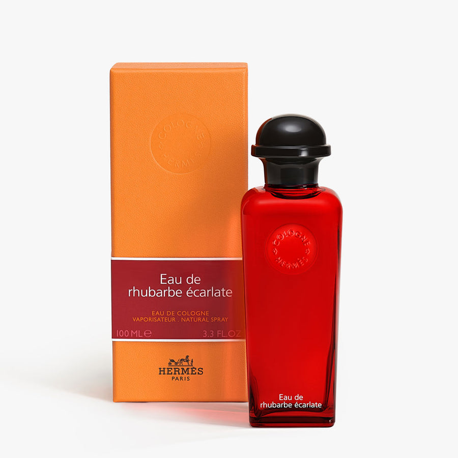 hermes eau de rhubarbe ecarlate eau de cologne vaporizador 100 ml