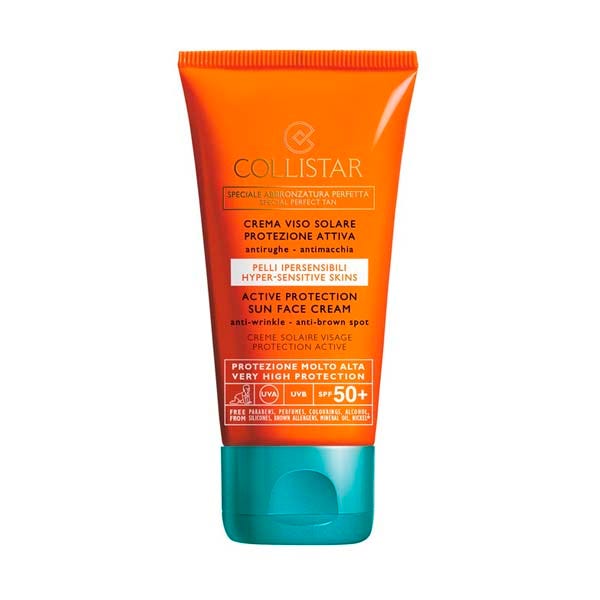 collistar crema solar para el rostro proteccion activa spf50 50 ml