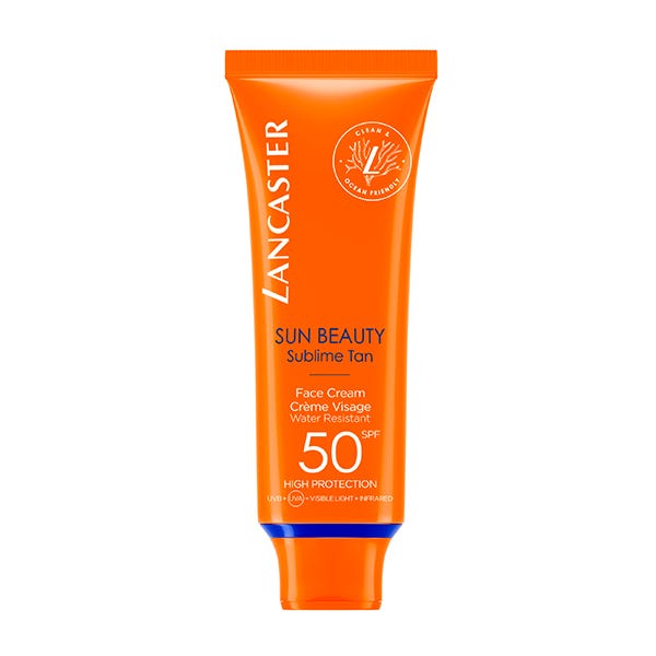 lancaster sun beauty face cream spf50 50 ml
