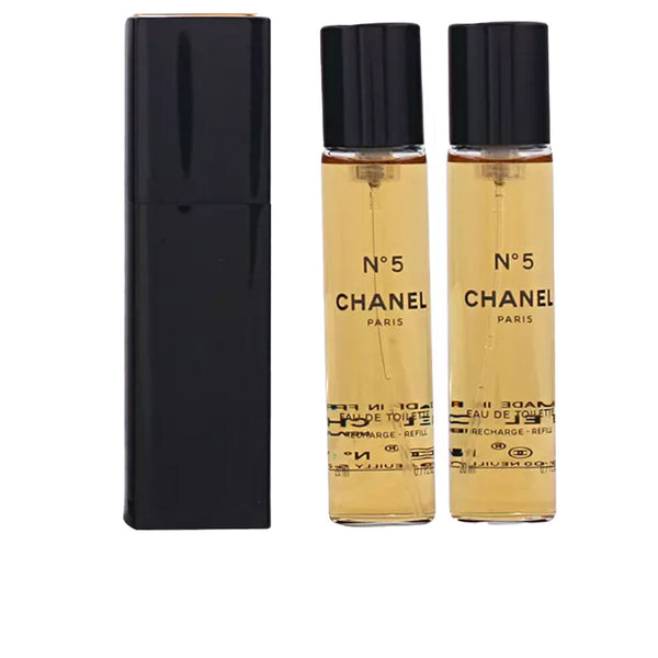 chanel nº 5 eau de toilette vaporizador para el bolso 3 x 20 ml