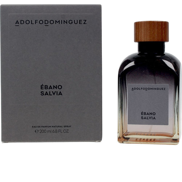 adolfo dominguez ebano salvia eau de parfum vaporizador 200 ml