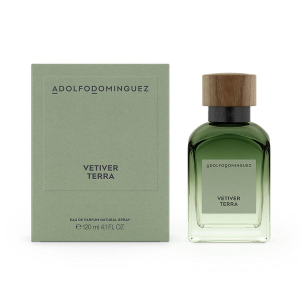 adolfo dominguez vetiver terra eau de parfum vaporizador 120 ml