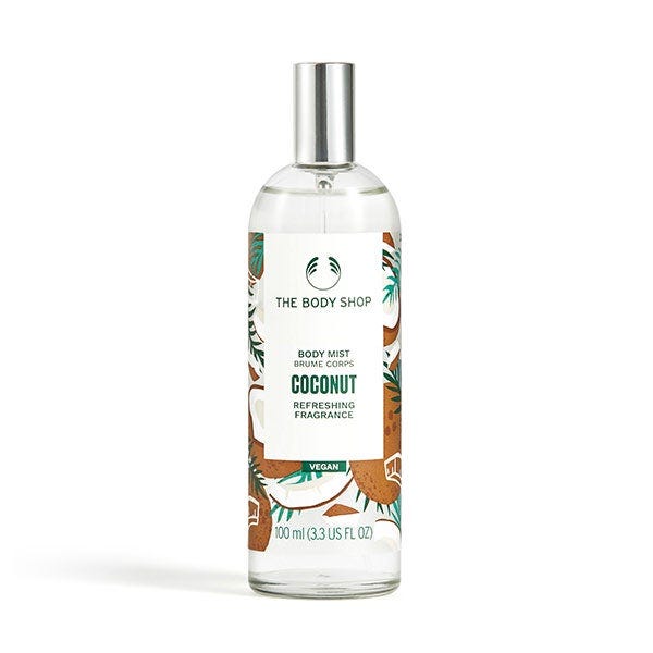 the body shop coconut body mist 100 ml