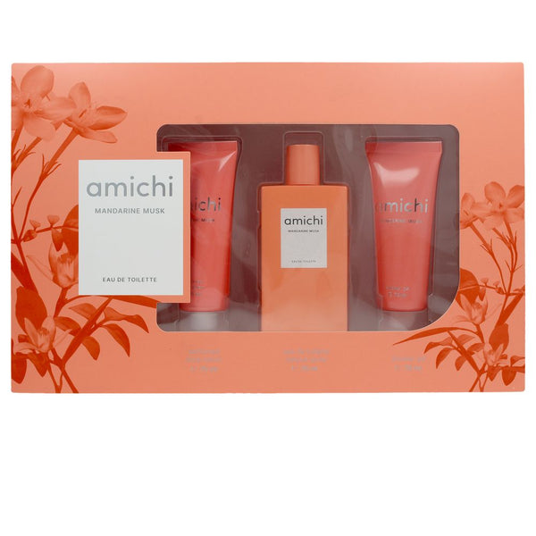 amichi amichi mandarine musk lote 3 pz