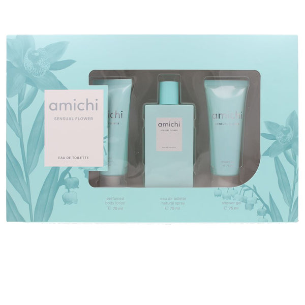 amichi amichi sensual flower lote 3 pz