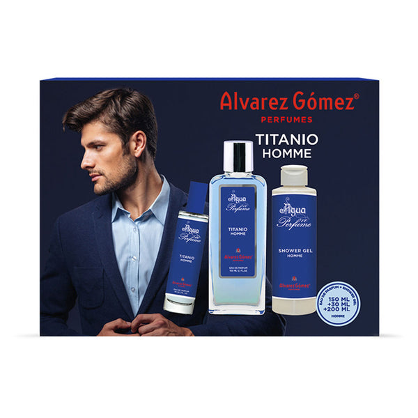 alvarez gomez titanio homme estuche 2 pz