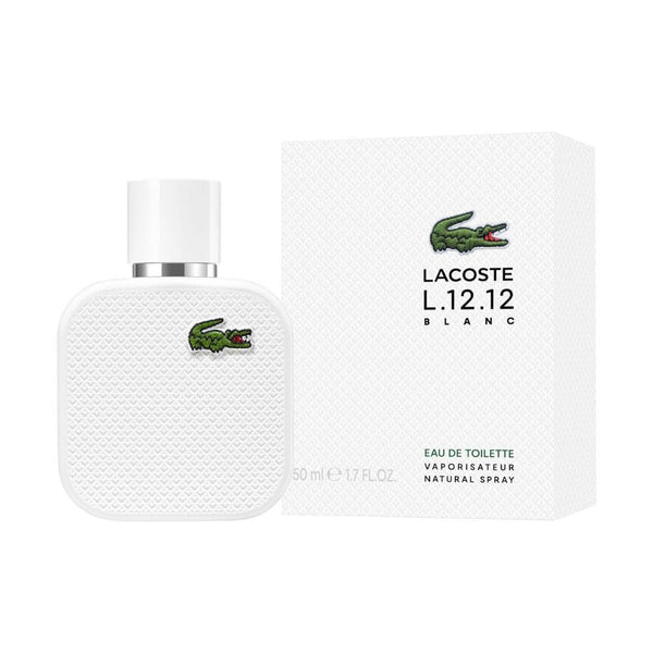 lacoste lacoste l 12 12 blanc edt vapo 50 ml