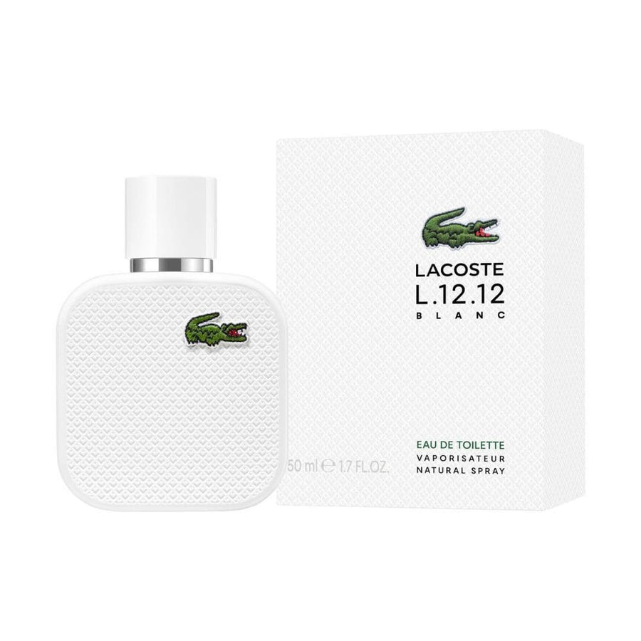 lacoste lacoste l 12 12 blanc edt vapo 50 ml