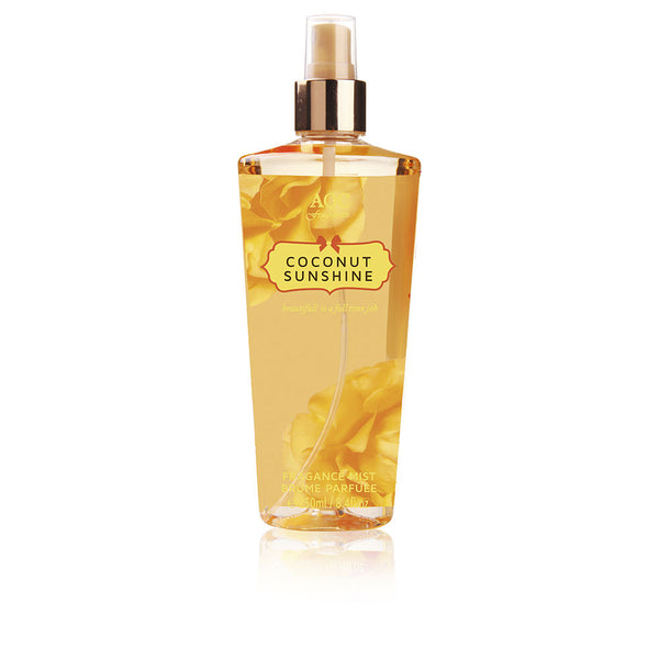 aqc fragrances body mist coconut shunshine 250 ml
