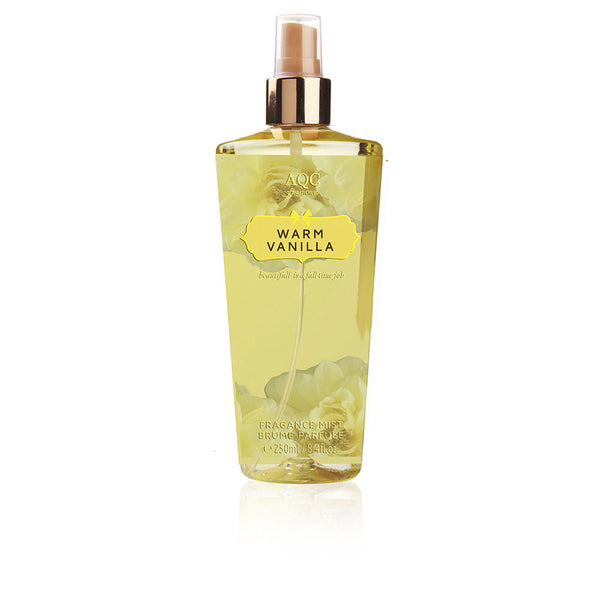 aqc fragrances body mist warm vanilla 250 ml