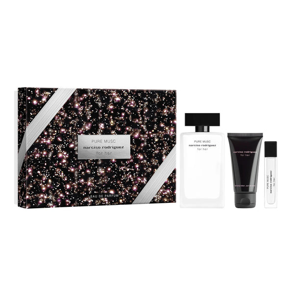 narciso rodriguez for her pure musc estuche 3 pz 1