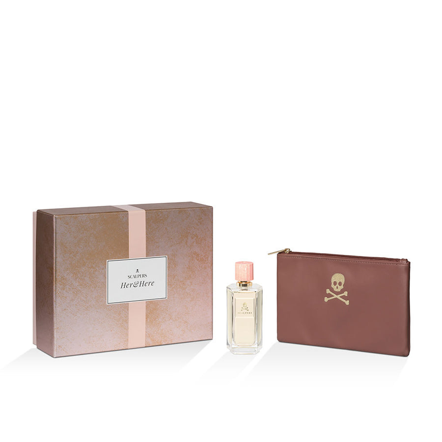 scalpers her here estuche 2 pz