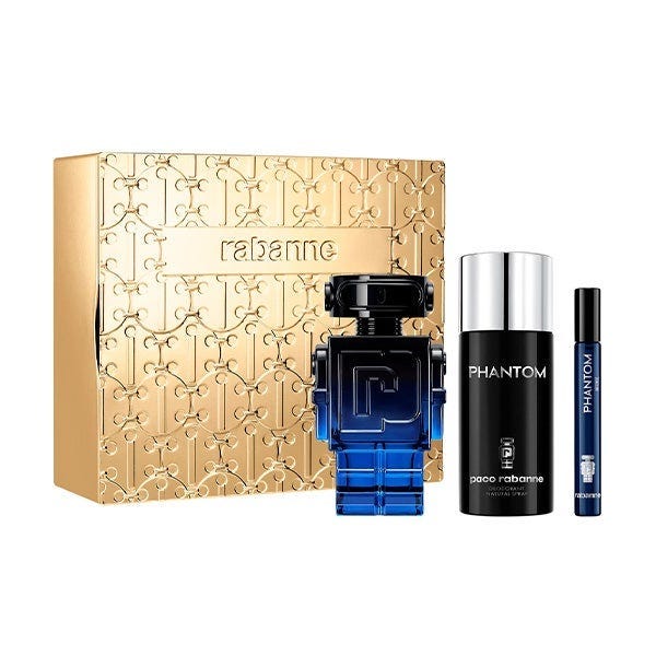 rabanne phantom intense estuche 3 pz