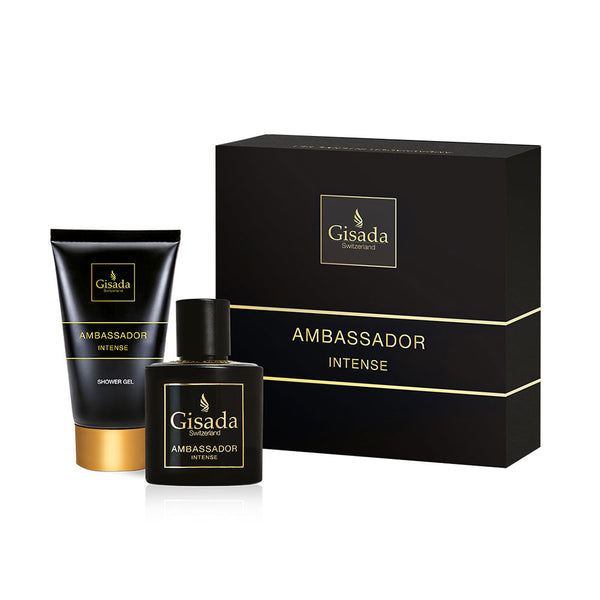gisada ambassador intense estuche 2 pz