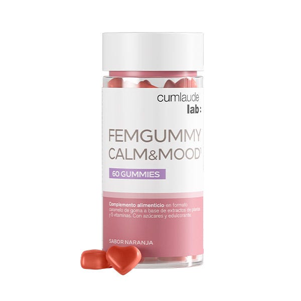 cumlaude lab femgummy calm mood gummies 60 u