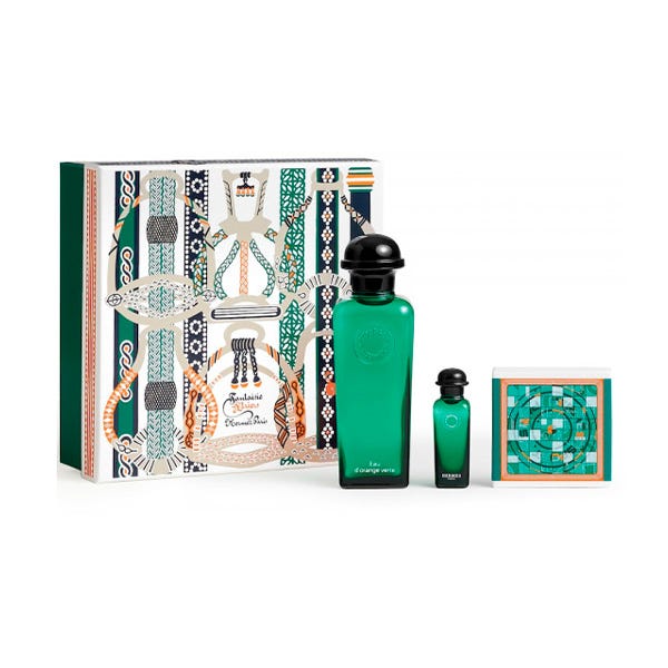 hermes eau d orange verte estuche 2 pz 1