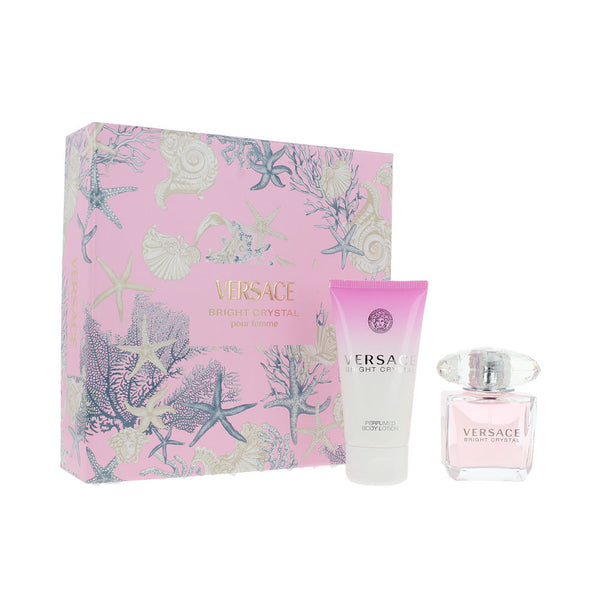versace bright crystal estuche 2 pz