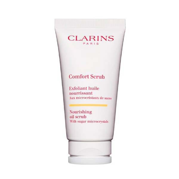 clarins comfort scrub exfoliante en aceite nutritivo 50 ml