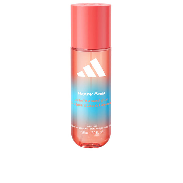 adidas bruma perfumada para cabello y cuerpo adidas vibes happy feels 236 ml