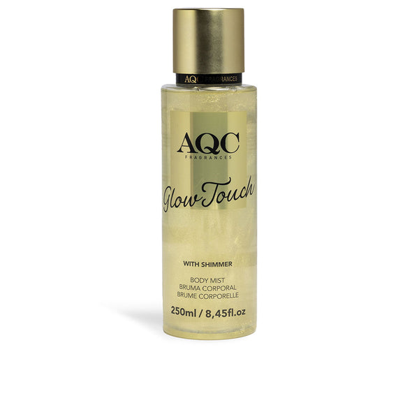 aqc fragrances glow touch gold shimmer bruma corporal 250 ml