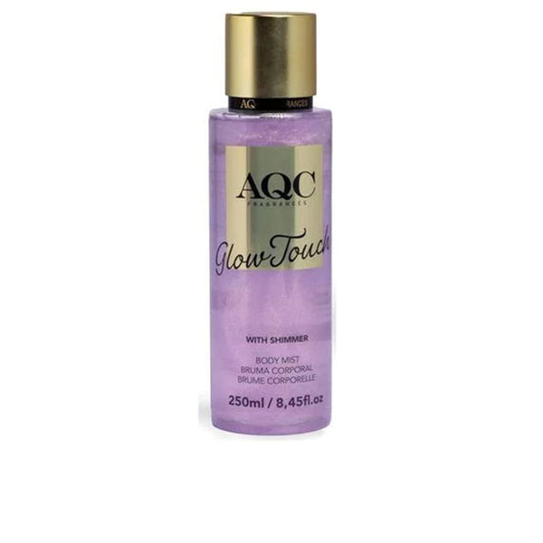 aqc fragrances glow touch purple shimmer bruma corporal 250 ml