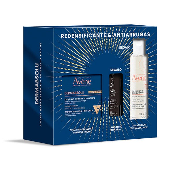 avene dermabsolu crema de noche estuche 3 pz