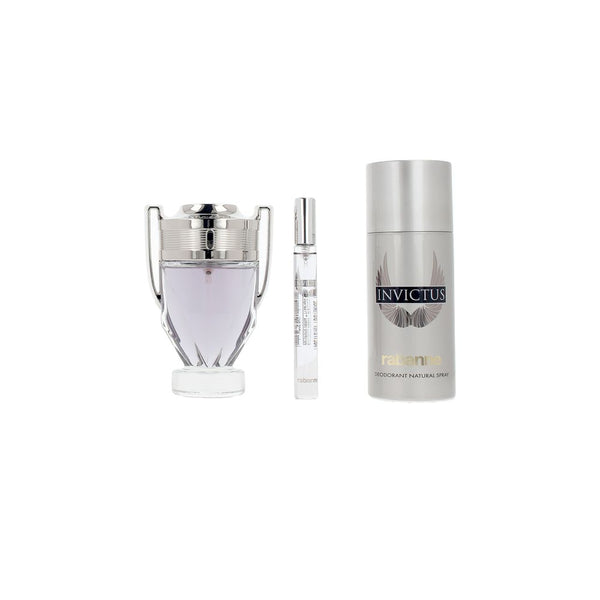 rabanne invictus estuche 3 pz 2