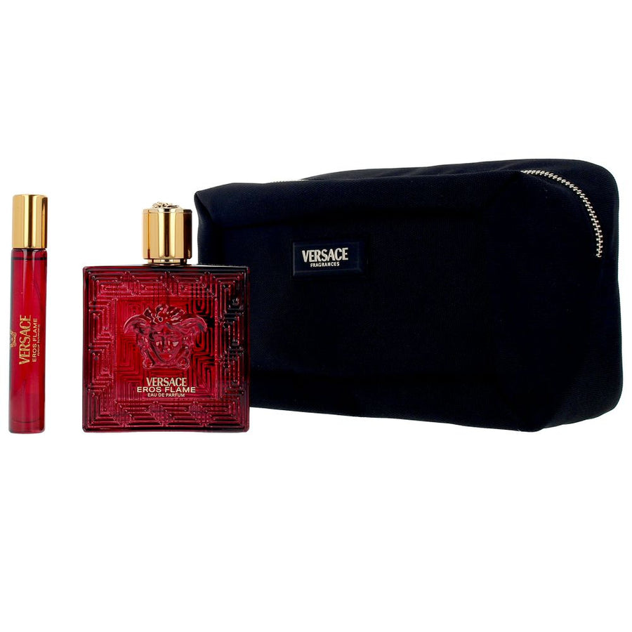 versace eros flame estuche 3 pz