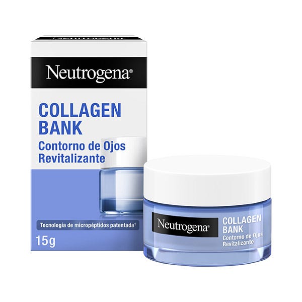neutrogena collagen bank contorno de ojos revitalizante crema gel 15 ml