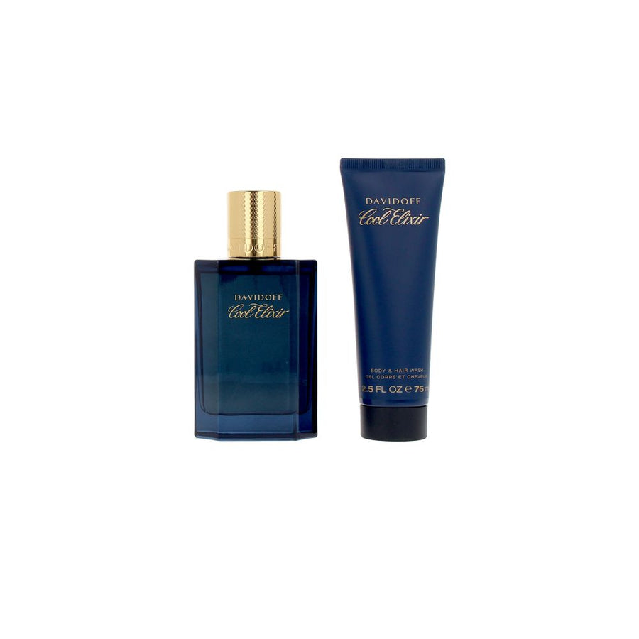 davidoff cool elixir parfum intense estuche 2 pz