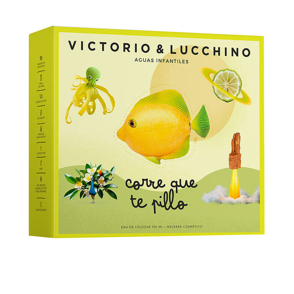 victorio lucchino victorio lucchino aguas infantiles corre que te pillo estuche 2 pz