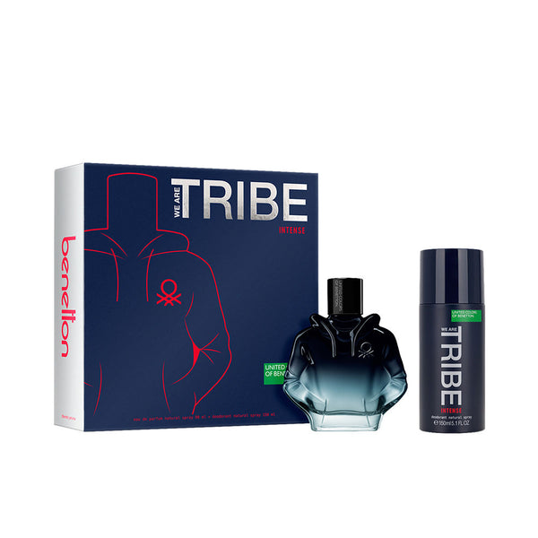 benetton we are tribe intense men estuche 2 pz